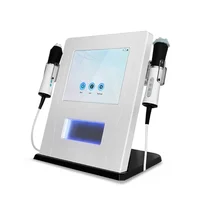 Dosettes de blanchiment de la peau de Salon 3 en 1 Co2 oxygène rajeunissement de la peau hydrate Portable bulle d'oxygène oxygène Hydro Machine faciale 6