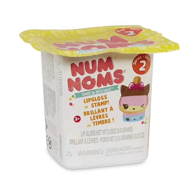 오리지널 블라인드 박스 장난감 Num Noms 향수 인형, 귀여운 미스터리 메이크업 립글로스 냄새, 스낵 컬렉션 장식, 어린이 선물