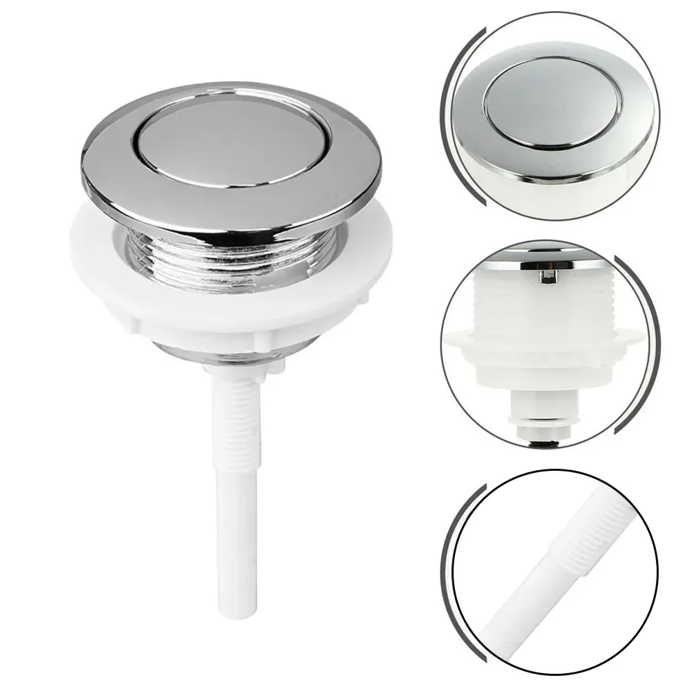 38mm toilet push button single toilet flush buttons water tank accessory switch water press flush button