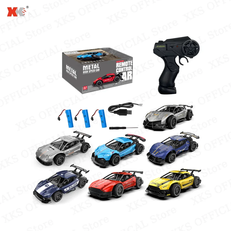 1/24 Mini RC Car 2.4G Remote Control 4CH 10Km/H High Speed Amg Model Vehicle Metal Body RC Drift Electric Toy Car Gift for Boy 6