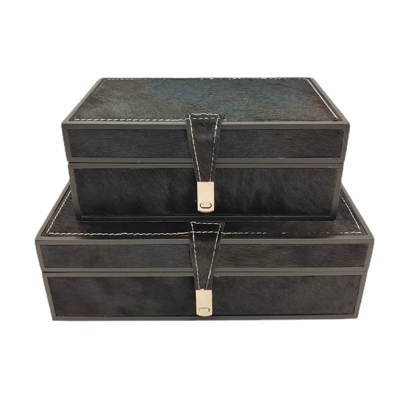 Small  Jewellery Box Wood Velvet Ring Bangles Earrings Jewelry Boxes Organizer for Women Necklace Display Accessories Storage