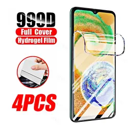 Premium Gel Hydrogel Screen Protector Film - 4 Pack - A73 5G (4PCS Front)