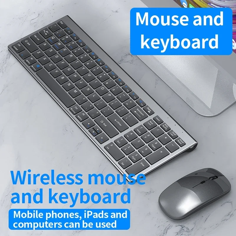 Wireless Keyboard Mouse Bluetooth 1