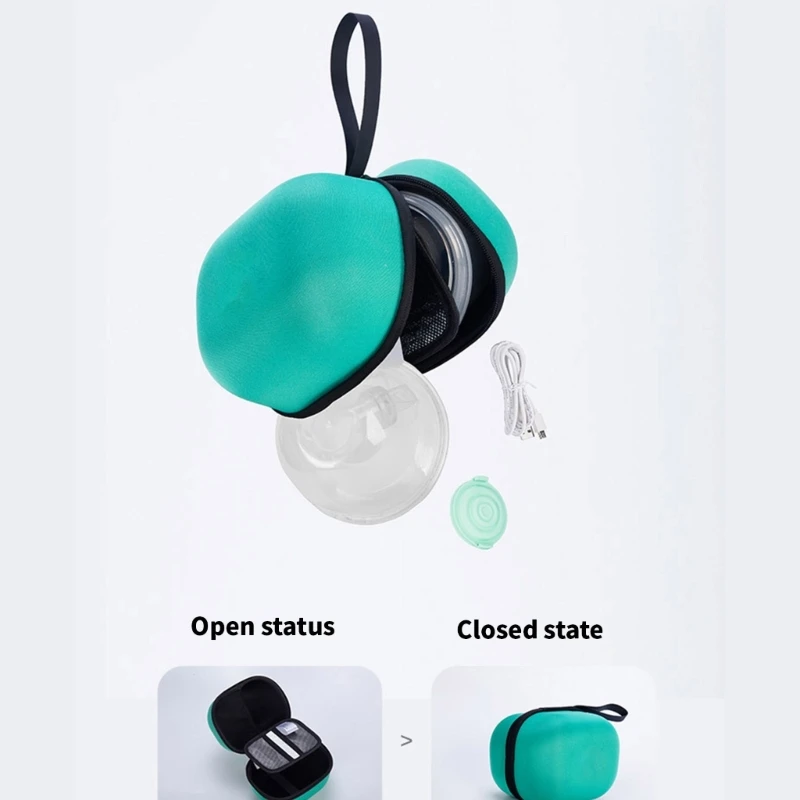 Hard Shell Carrying Case Storage Bag Box For Electric Breast Easy Organize