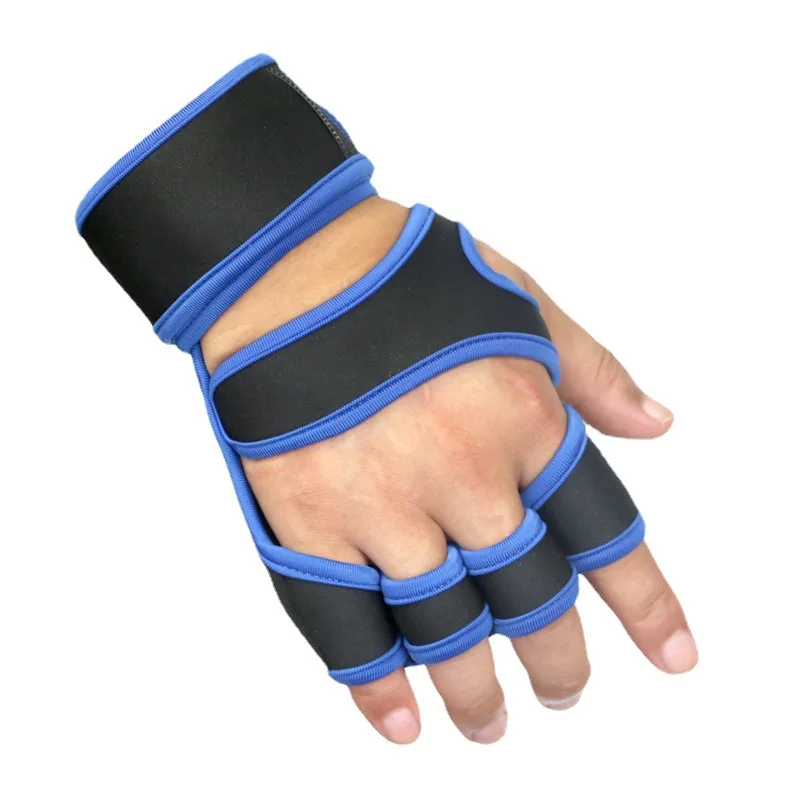 Hand Wrist Palm Protector Gloves Weightlifting Training Gloves for Men Women Fitness Sports Cycling Gymnastics Gym Gloves 2