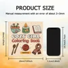 COZY GIRL Bold-easy Patterns Coloring Book for Adults Cute Drawing Book Perfect Gift for Party and Birthday 3