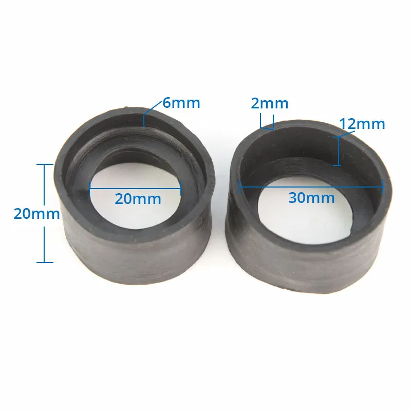 Rubber Eye Cups Rubber Eyepiece Cover Foldable Professional 27mm Inner