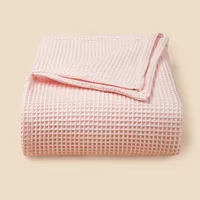 1pc Pure Cotton Blanket Waffle Pineapple For Honeycomb Mesh Blanket Baby Nap Blanket Lattice Mesh Throw Blanket Home Textile 2