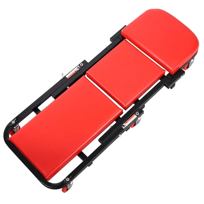 40" Deformable Auto Repair Stool Thickened Car Repair Lying Board Skateboard Repairing Car Sleeping Scooter