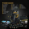 QWQJQWMcCulloch Deluxe Canister Steam Cleaner with 23 Accessories,Chemical-Free Pressurized Cleaning,for Floors,Windows,Autos an 3