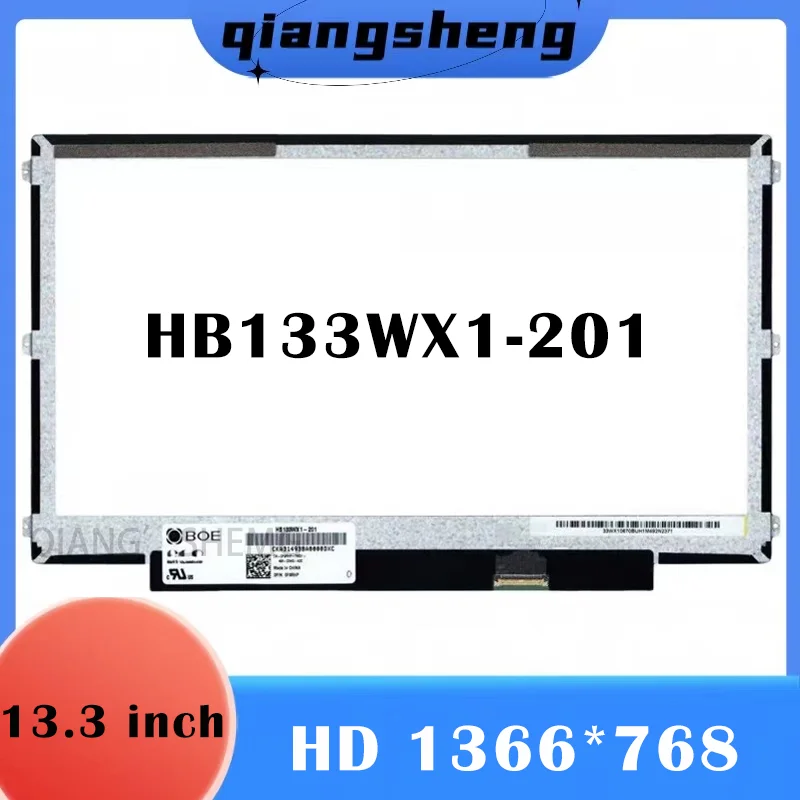 

13.3'' laptop HD LCD Screen HB133WX1-201 B133XTN01.6 HW1A NT133WHM-N21 LTN133AT31 N133BGA-EA1 NT133WHM-N22 1366*768 LED Display