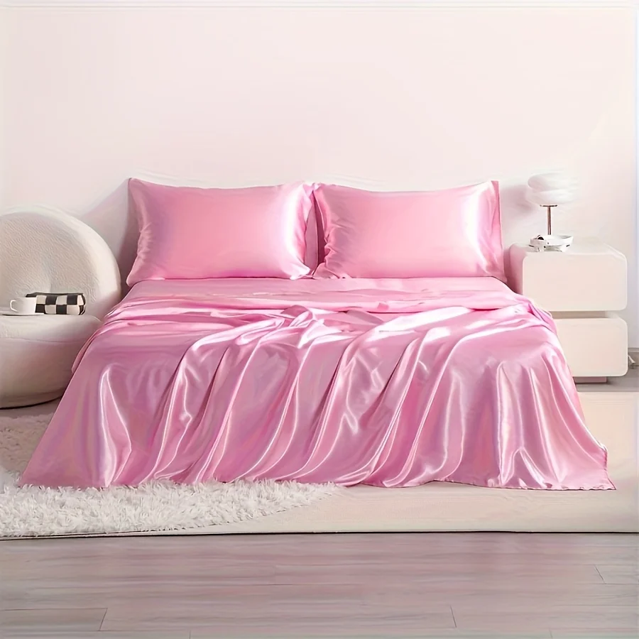Cooling Satin Bed Sheet 2