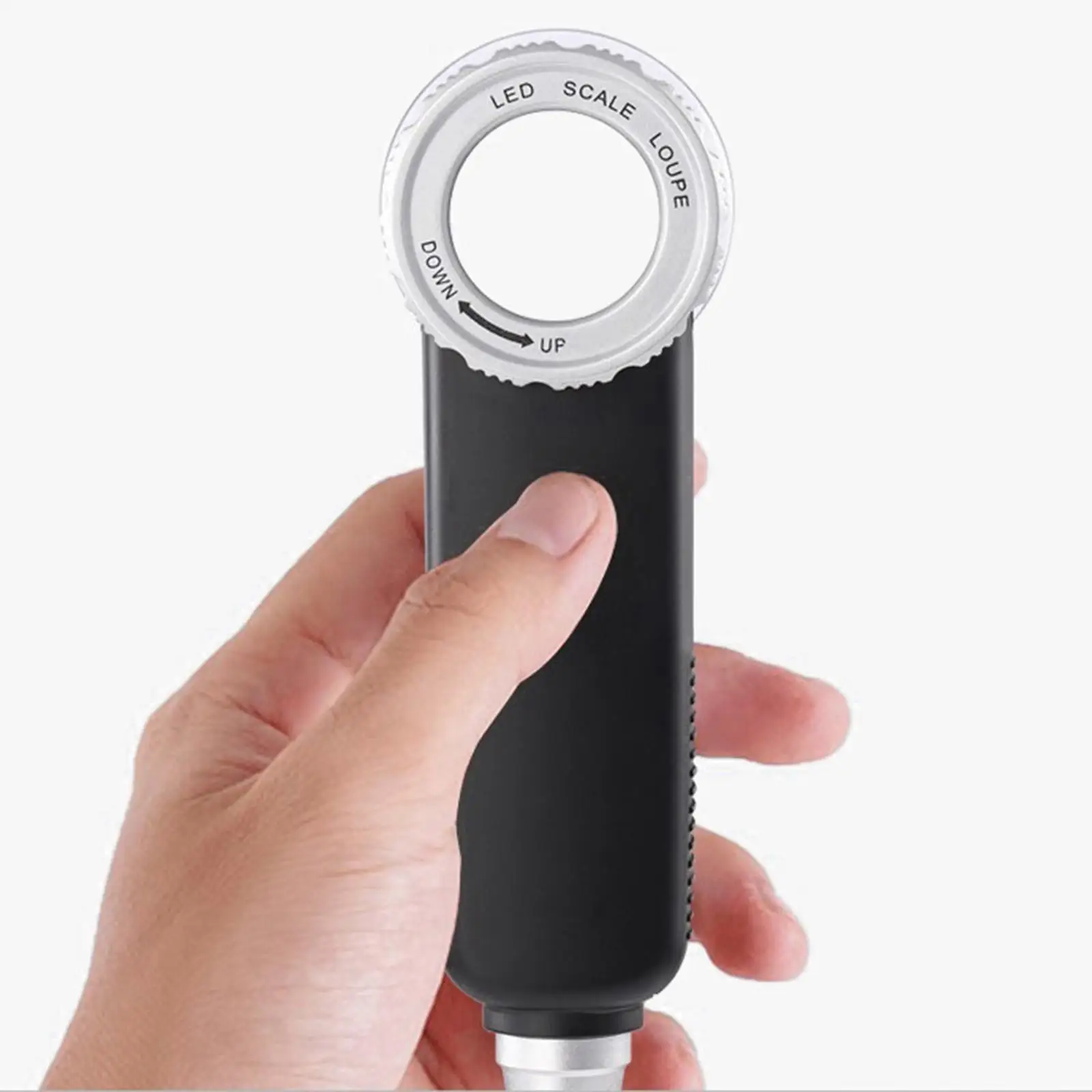

30x Magnifying Glass with Lights 3 Modes Rechargeable for Light Magnifying Glass Inspection Seniors Reading Jewelry Exploring
