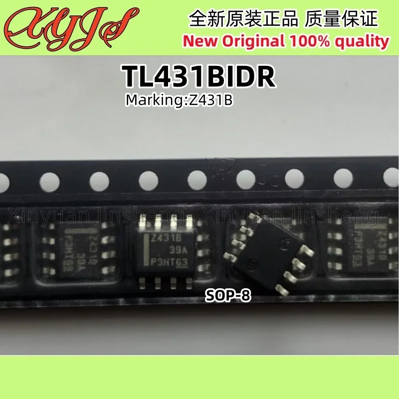 10Pcs TL431CDR TL431C TL431IDR TL431I TL431ACDR 431AC TL431AIDR 431AI TL431BCDR T431B TL431BIDR Z431B TL431 SOP-8 10