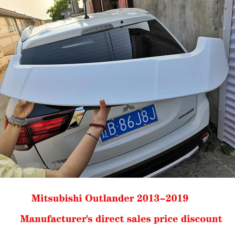 Alerón (Spoiler) Estilo Original En ABS Para Mitsubishi Outlander 2013-2020 - Da Un Toque Deportivo