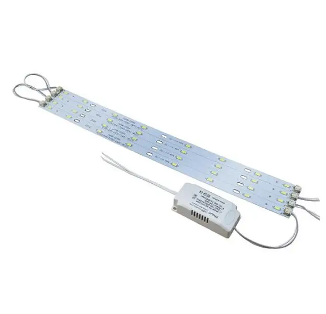 Led ceiling Bar light lamp plate 24w 32w 30cm 40cm 52cm smd led strip with lights 5730 led panel light source