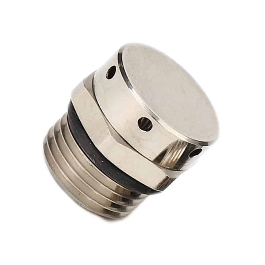 

304 Stainless Steel Waterproof Air Vent Valve M16 M20 M8 Screw In Protective Vent Plug M12 E-PTFE Metal Breather Vent Valve