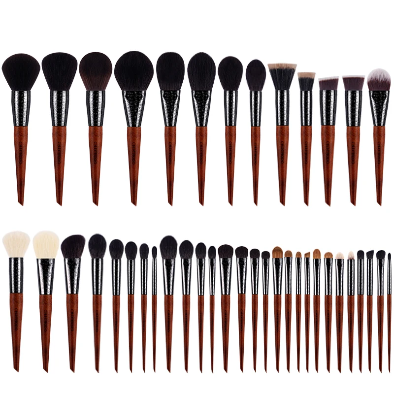Makeup Brush Multiple Choice Sculpture Tube Natural and Synthetic Hair