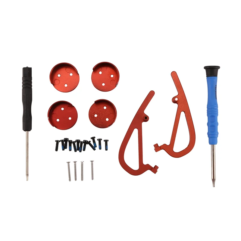 Kit protection cardan drone ABS - Pare-chocs noir/rouge