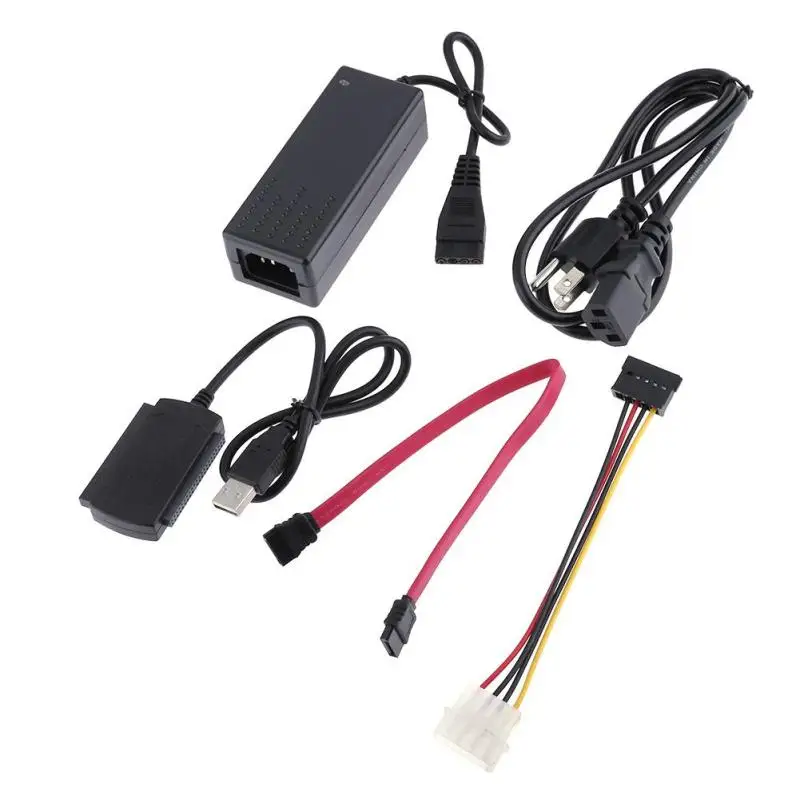 Sata pata ide para usb 2 0 adaptador para disco r gido cabo conversor 2