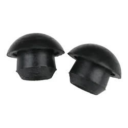 Solid Tire Wheel Hub Cap Rubber Plug (2 pcs)