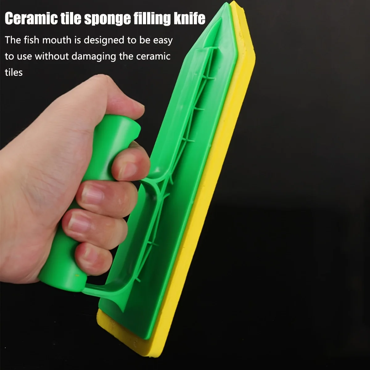 Sponge Foam Float Trowel In Use 1