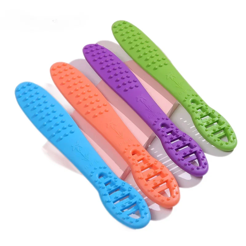 Health Care Beat Back Beating Fitness Hammer Silicone Massager Back Beat Sha Board Massage Stick Massagem Scraping Board Masaje