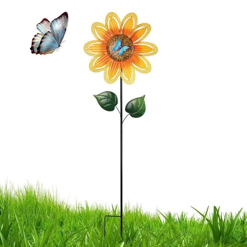 

Wind Spinners Outdoor Metal Windmill For Lawn Garden Stakes For Outdoor Patio Courtyard Outdoor Lawn Balcony