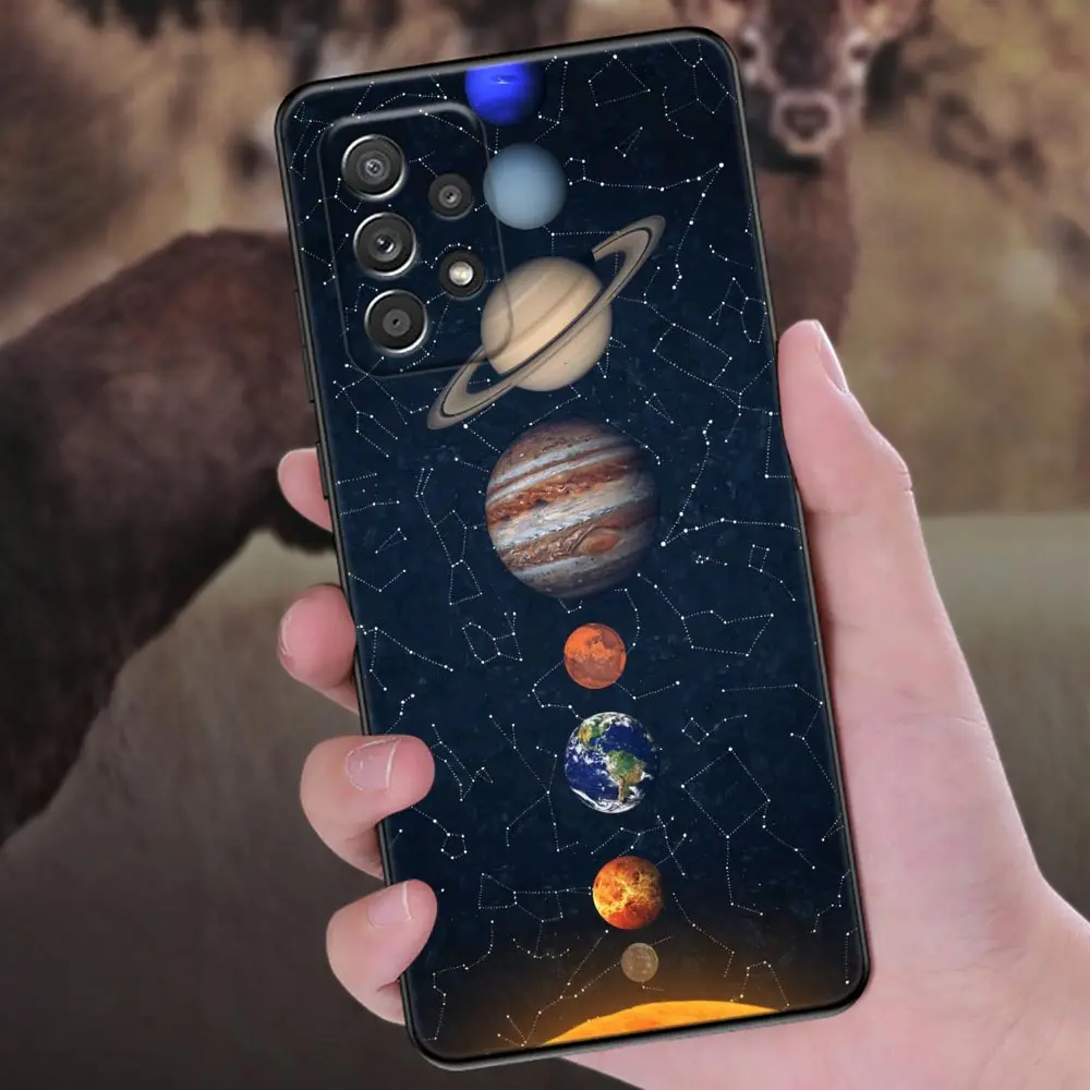 Celestial Cosmos Phone Case - Sky, Moon & Stars Design