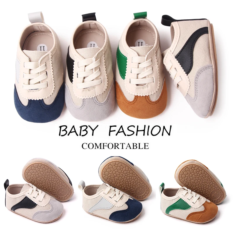 Baby Shoes for Toddler Boys and Girls 0-9-18M Non-slip Outdoor Walking Shoes Baby Casaul Spring and Autumn Shoes 1