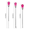 Nail Art Eye Shadow Cream Stirring Rod Stainless Metal Gel Stirring Tool Spatula Pin Nail Accesories And Pigments Mixing Tools 6