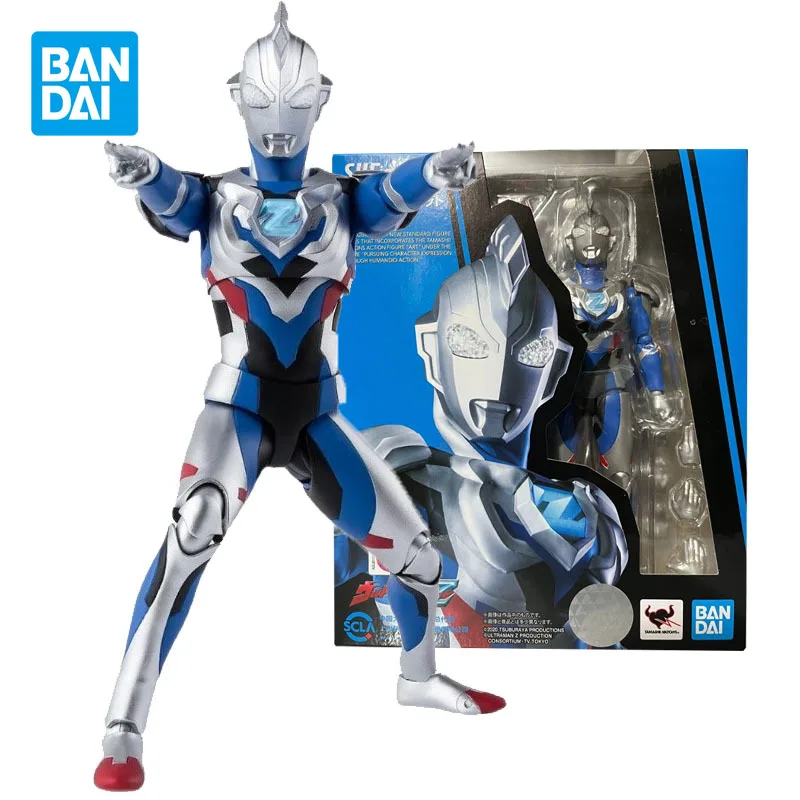 

Bandai Genuine SHF Ultraman Zett Original Version Joints Movable Anime Action Figures Toys for Boys Girls Kids Gifts Ornaments