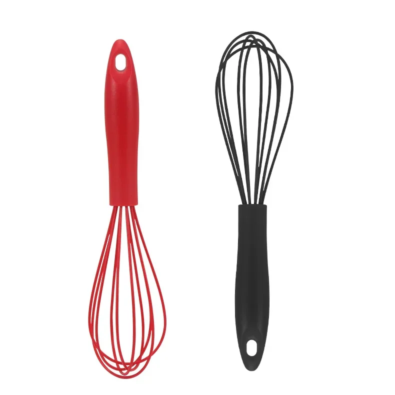 Hand Egg Tools Mixer Silicone Balloon Whisk Milk Cream Frother Kitchen Utensils for Blending Stirring 26cm egg mixer