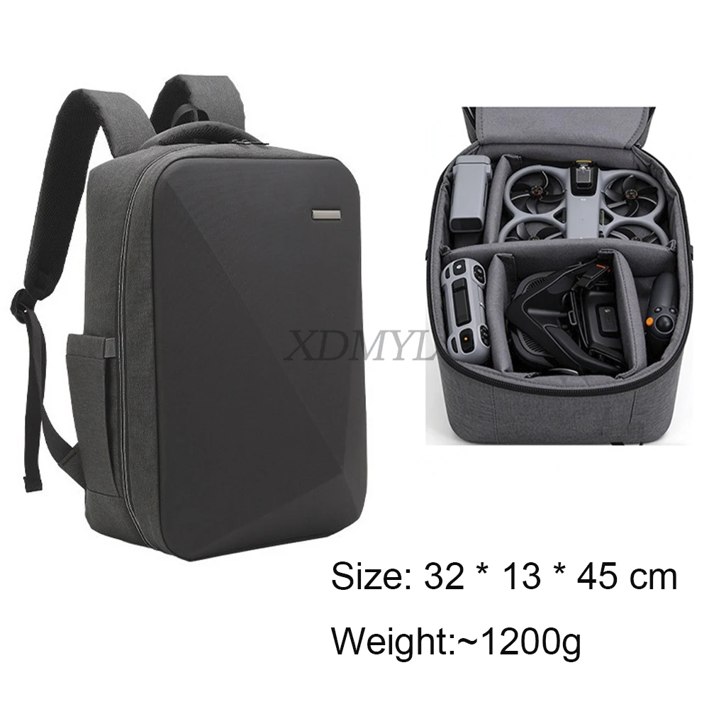 대용량 충돌 방지 하드 백팩 정전기 방지 보호 상자 보관 가방 DJI Avata 360 액세서리용 핸드백