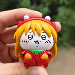 Evangelions Ayanami Rei Asuka Action Figures - Anime - Inspired Desktop Ornaments and Collectibles (A)