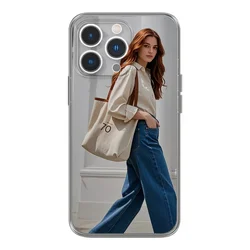 Personalized Custom Photo Transparent TPU Phone Case - iPhone 12 Mini (Clear)