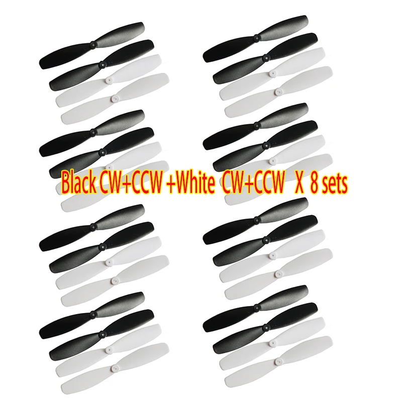 Hélices Drone FPV Micro 56mm 0.23g Lot 8 Pales Gris Clair