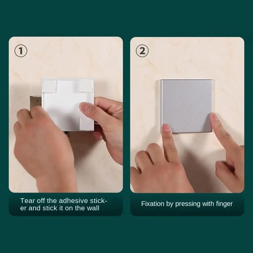 86 Type Self-adhesive Switch Universal Blank Panel Switch Socket Cassette Cover Plate Decorative Panel Cover Plate Home