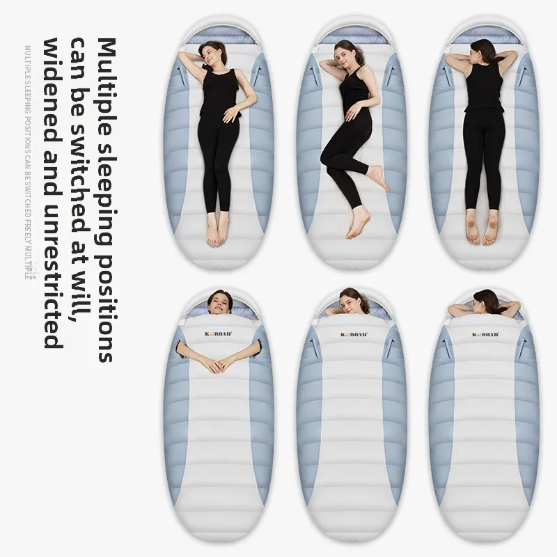 Egg-Shaped Widened Down Sleeping Bag 3