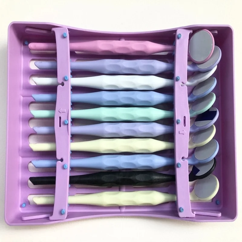 

10pcs/box Dental Double Sided Mouth Mirror Autoclavable Premium Front Surface Mouth Exam Reflector Oral Mirror Tooth Whitening