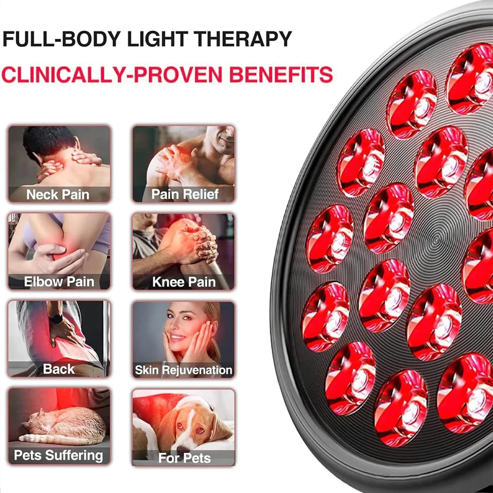 E27 Par38 54W 660nm Red Therapy Lamp 850nm Infrared Light LED E27 Bulbs