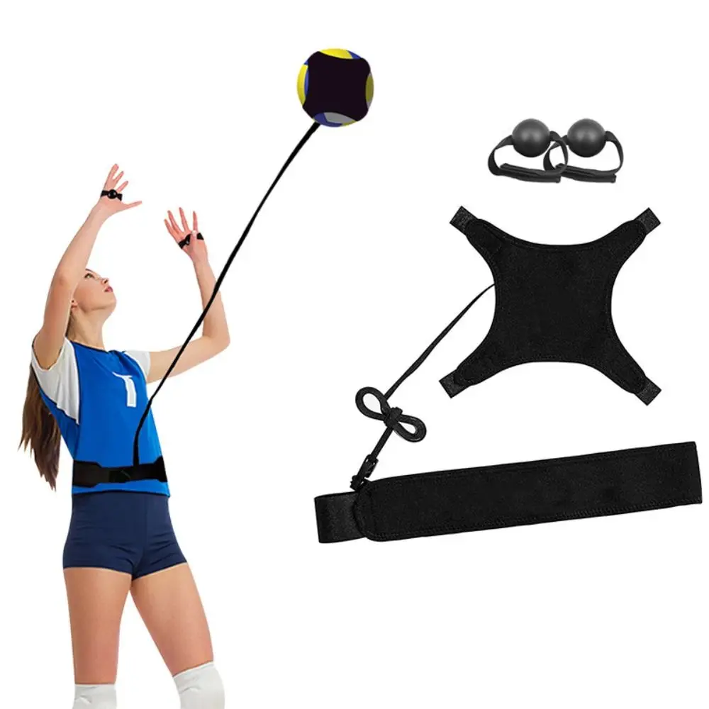 Elasticity Volleyball Training Kit Improves Dribbling Skills Soccer Training Aid Volleyball Spike Trainer Adjustable Creativity