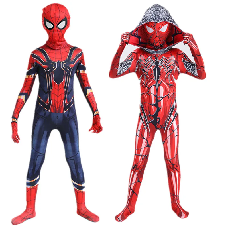 Vengers per bambini Venom Spiderman Costume Cosplay Boy Girl Halloween  supereroe Muscle/collant tuta - AliExpress