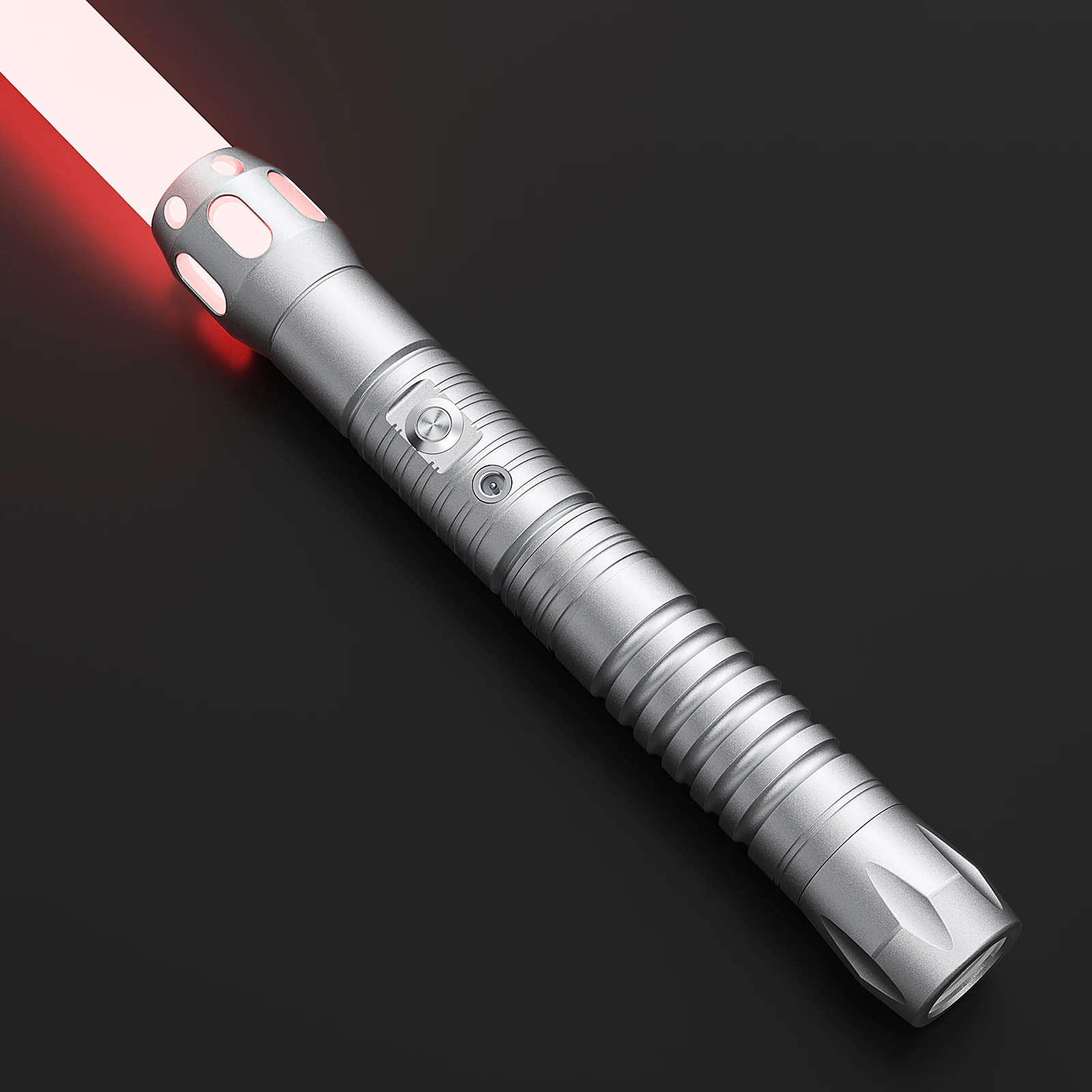 

WANARICO 15-Color RGB Lightsaber With 10 Sets Sound Effects Mode FX Duel Laser Sword Aluminum Handle With Tone Color USB Charge