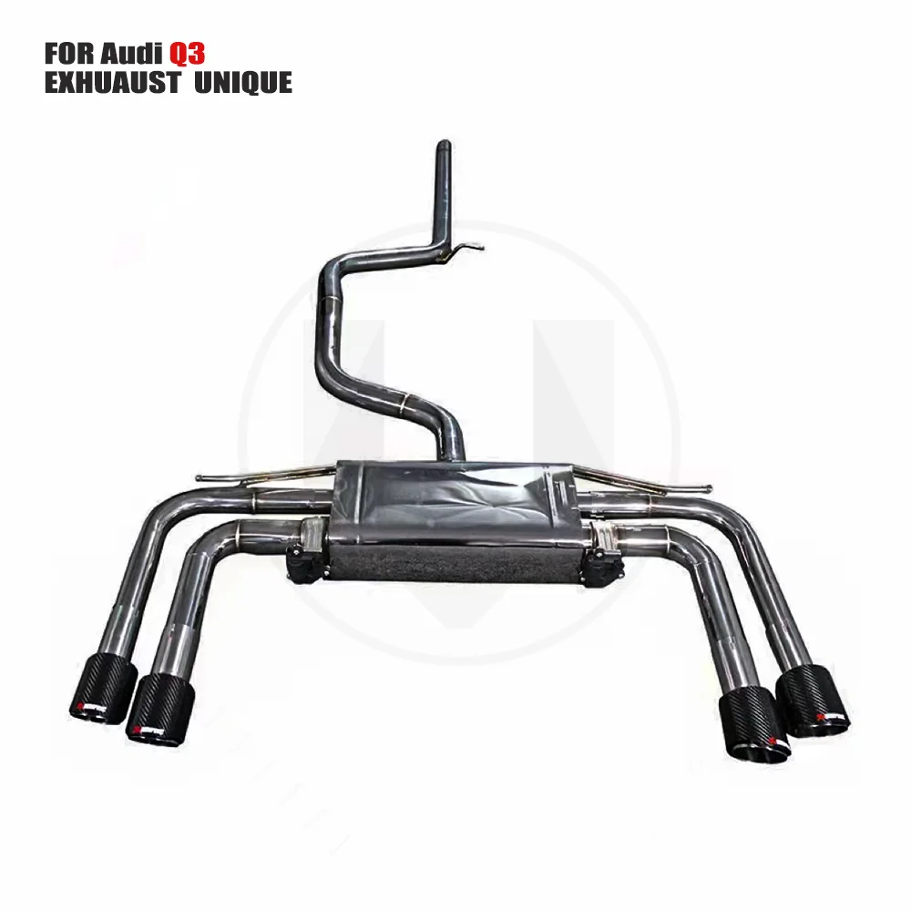 

UNIQUE Stainless Steel Exhaust System Manifold is Suitable for Audi Q3 Auto Modified Valve Muffler Downpipe With Catalyst