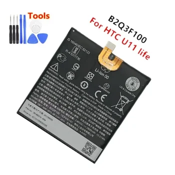 original Battery 2600mAh B2Q3F100 For HTC HTC U11 life batteries + Free Tools