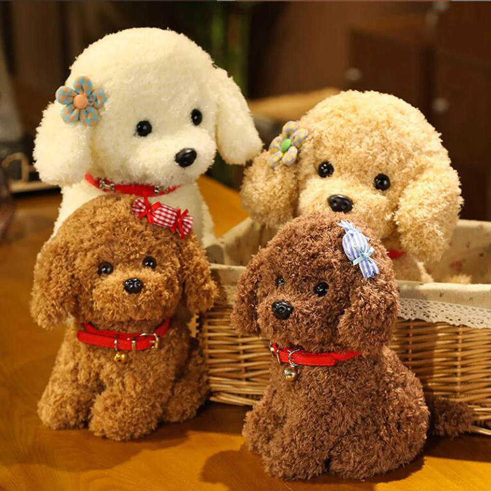 

Simulated Sitting Teddy Dog Stuffed Children Plush Toy