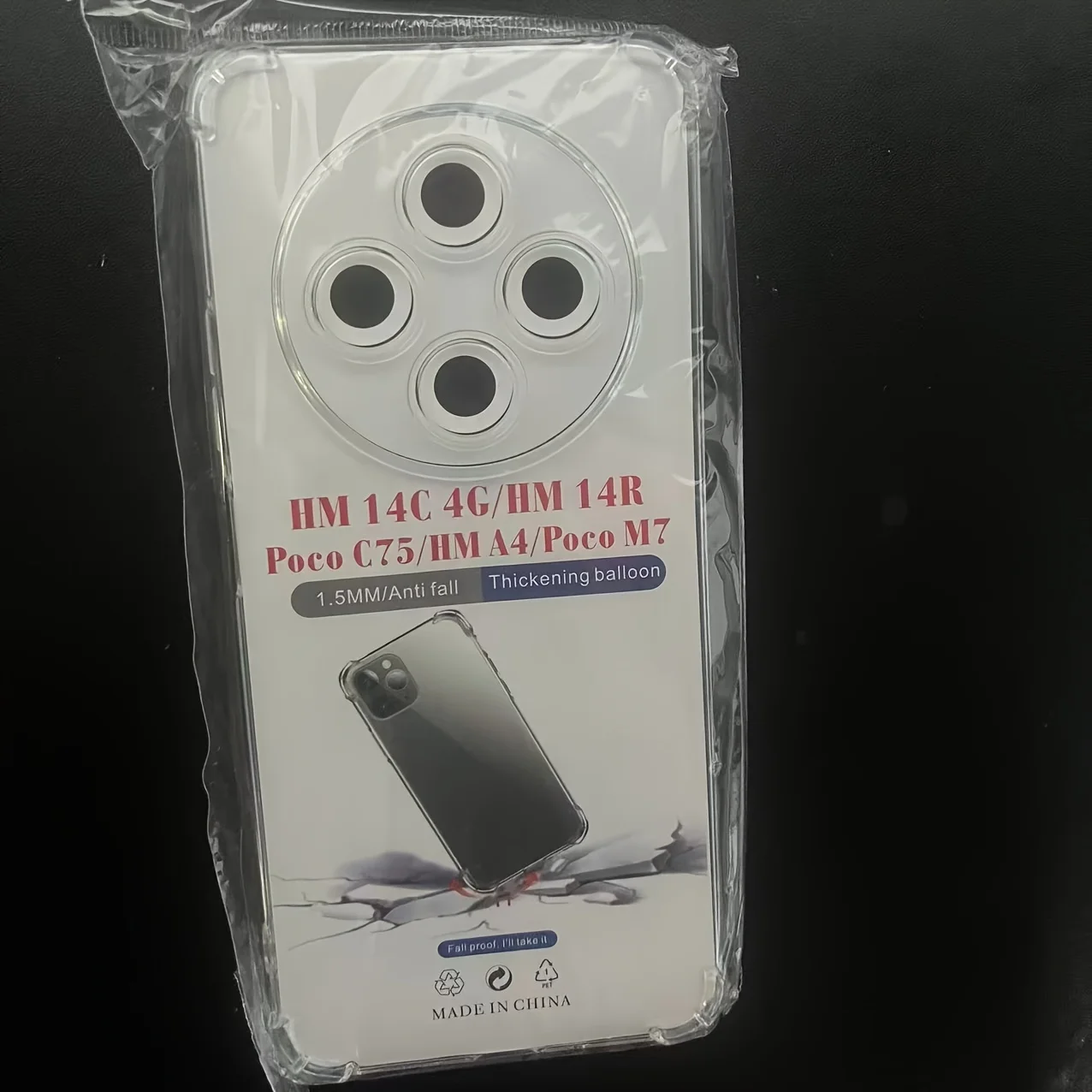 Clear Soft Silicone Back Cover - Transparent Phone Case