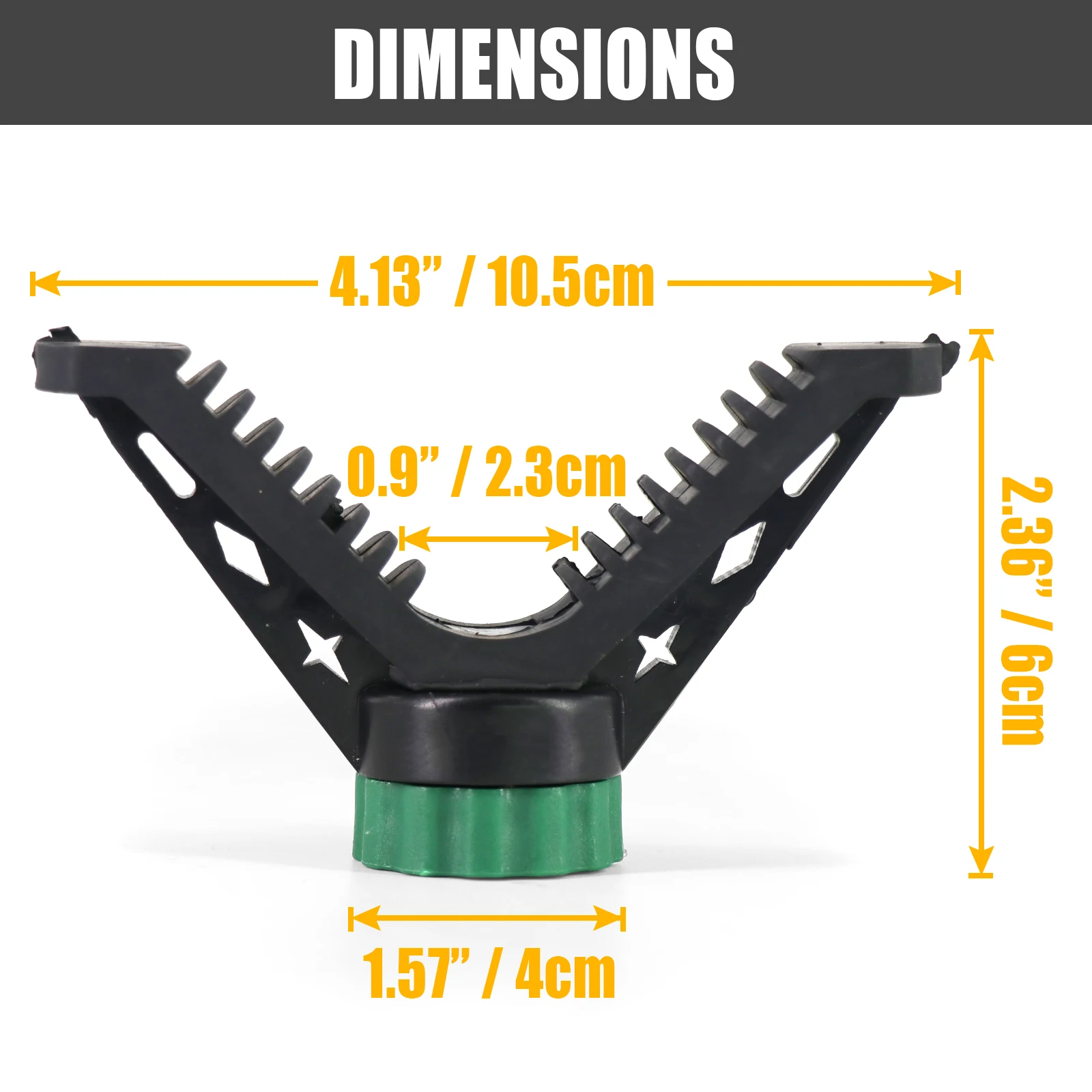 NOVITÀ Accessori per Caccia e Tiro, Supporto per Fucile Tattico a V, Poggiafucile Portatile, Treppiede Professionale per Attività all'Aperto - immagine 2