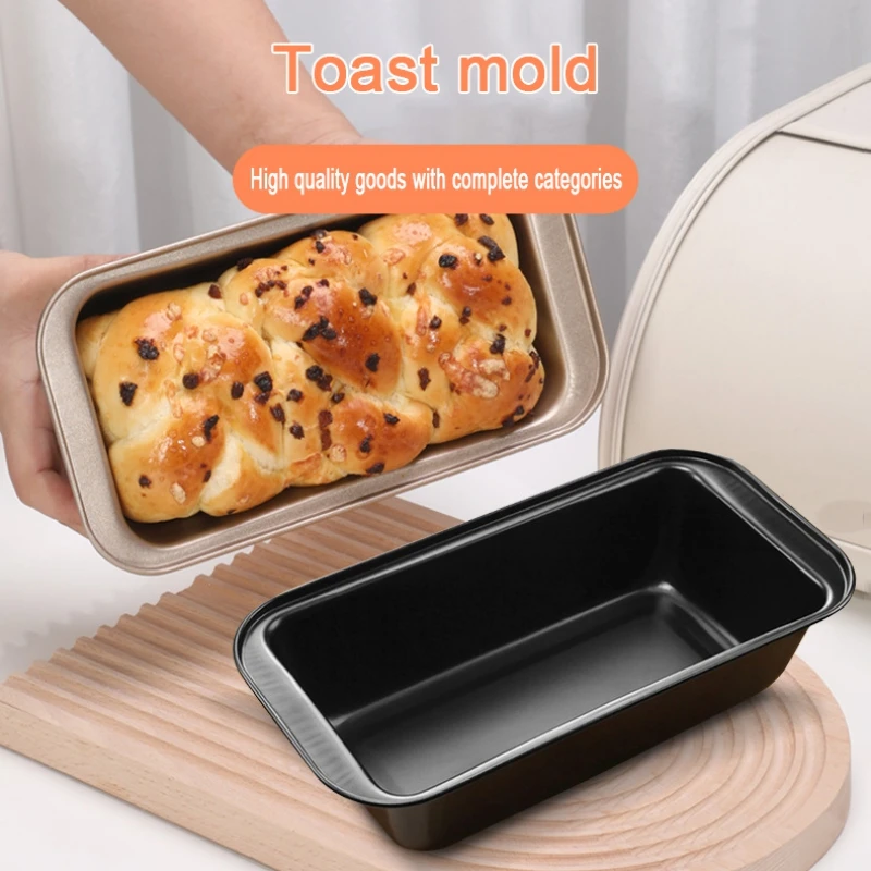 Metal Cake Pan Rectangle Toast Bread Loaf Pans Bakeware DIY Mold Mould  Carbon Steel Pastry Cooking Baking Tools Accessories - AliExpress